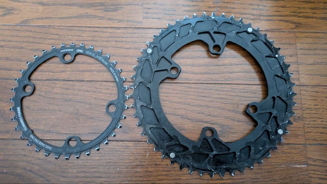 ROTOR 真円チェーンリング52/36 PCD110 シマノ11-12s 対応