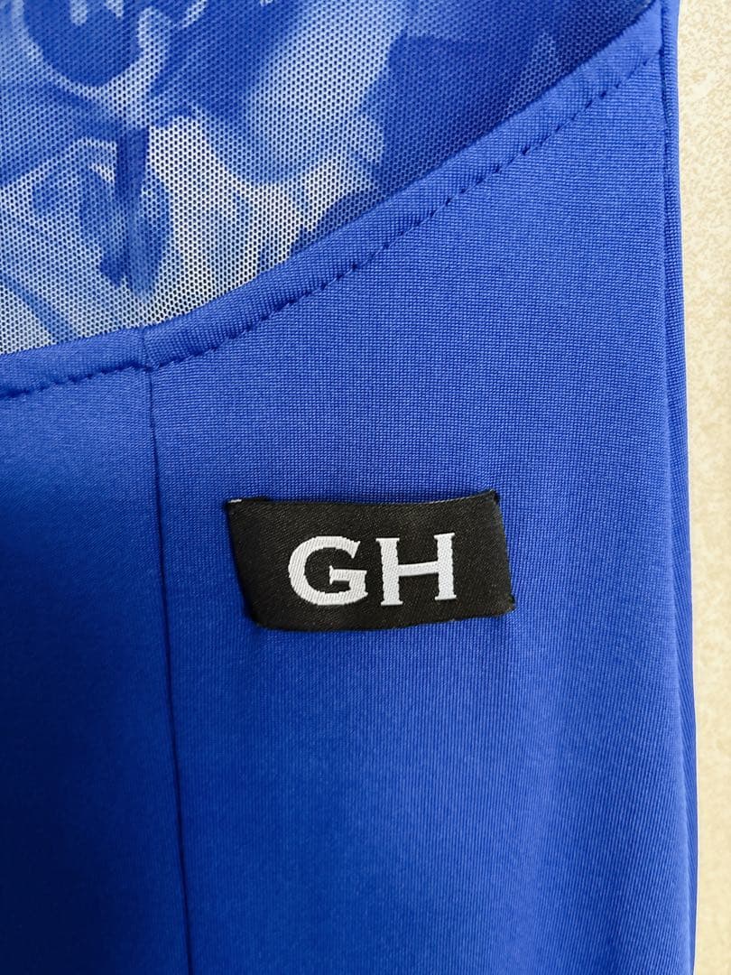 【値下げ】GH製社交ダンスドレス　長袖ワンピース