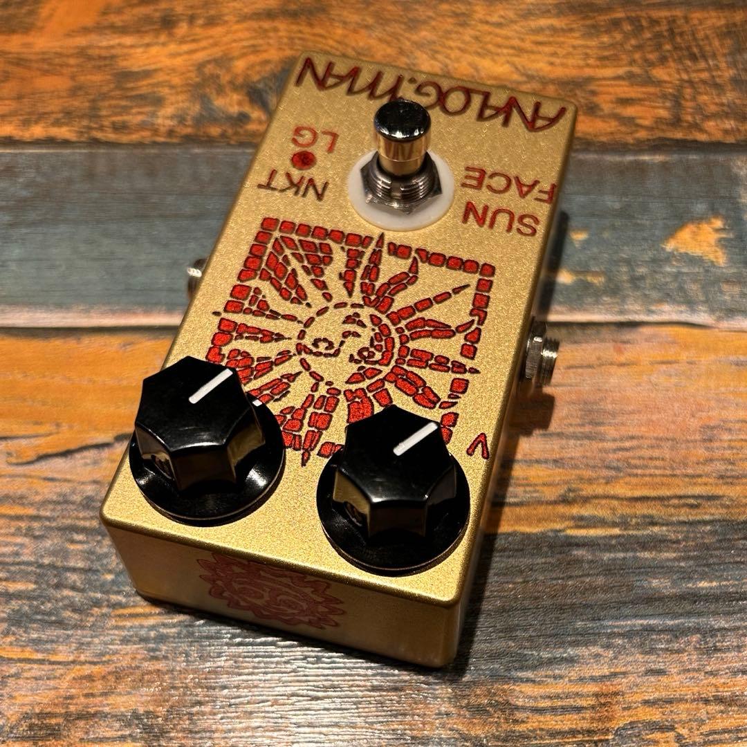 ギター Analog.Man Sun Face NKT Red Dot Low Gain