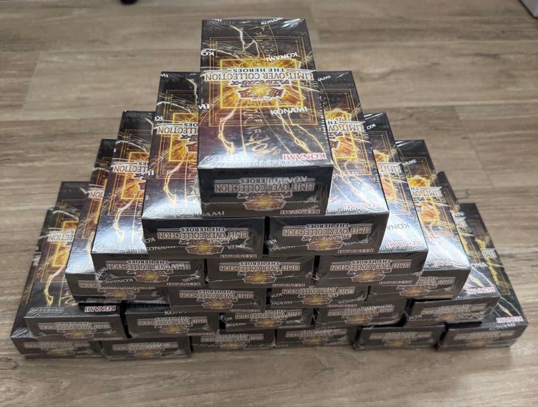 21BOX 遊戯王 リミットオーバーコレクション 新品未開封シュリンク付き