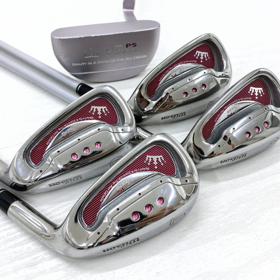 Wilson Tiara PS ウィルソン レディース ゴルフ クラブ セット