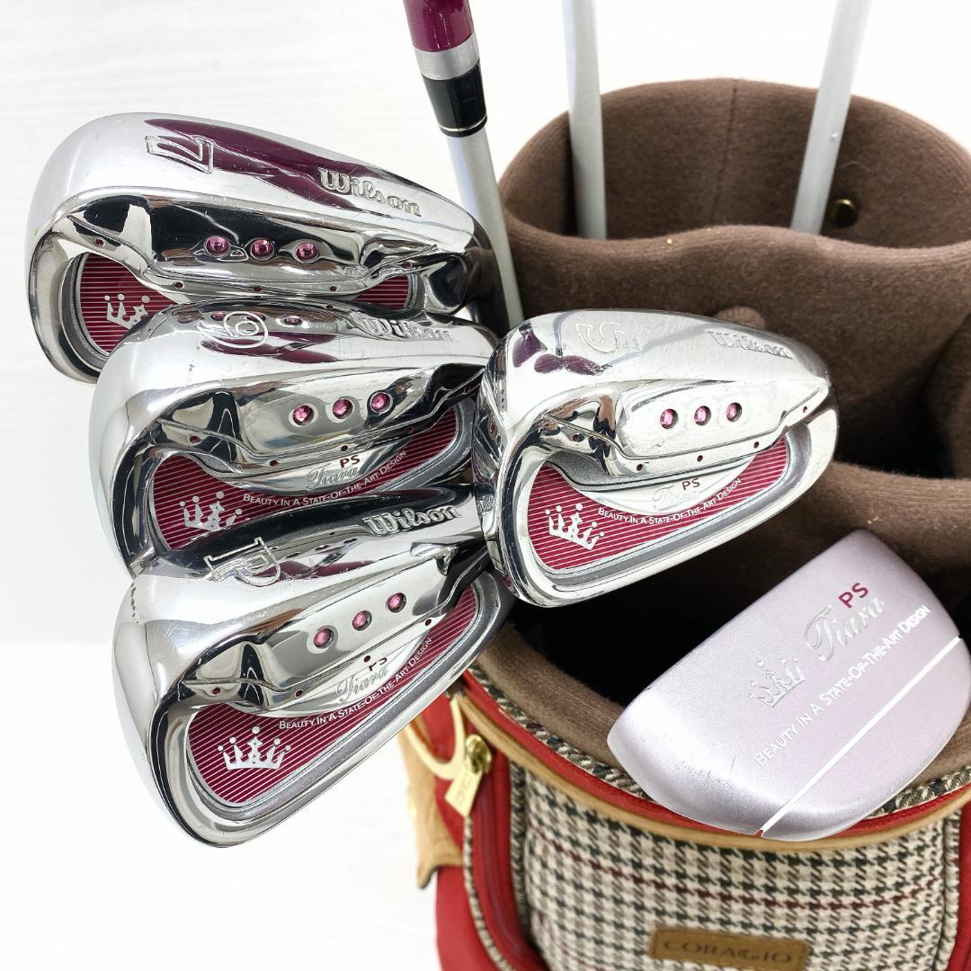Wilson Tiara PS ウィルソン レディース ゴルフ クラブ セット