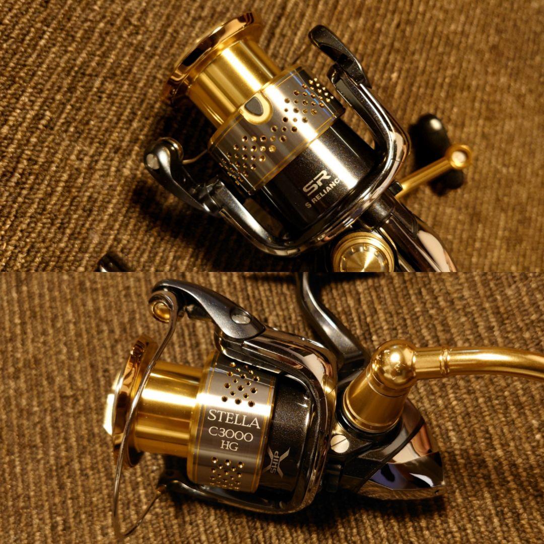超希少極上美品 シマノ 10 ステラ C3000HG 夢屋 モンスターリミテッド