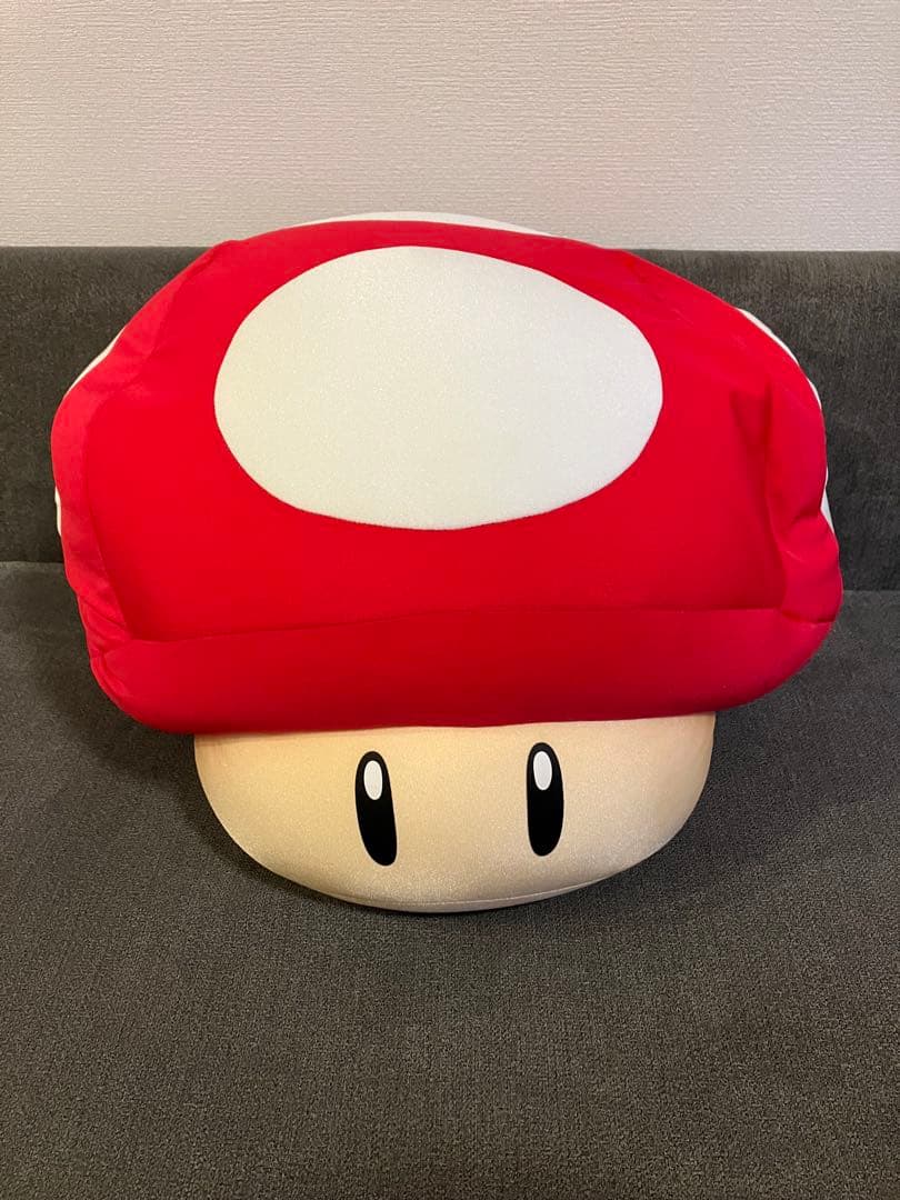 任天堂　スーパーキノコ クッション　ビーズクッション