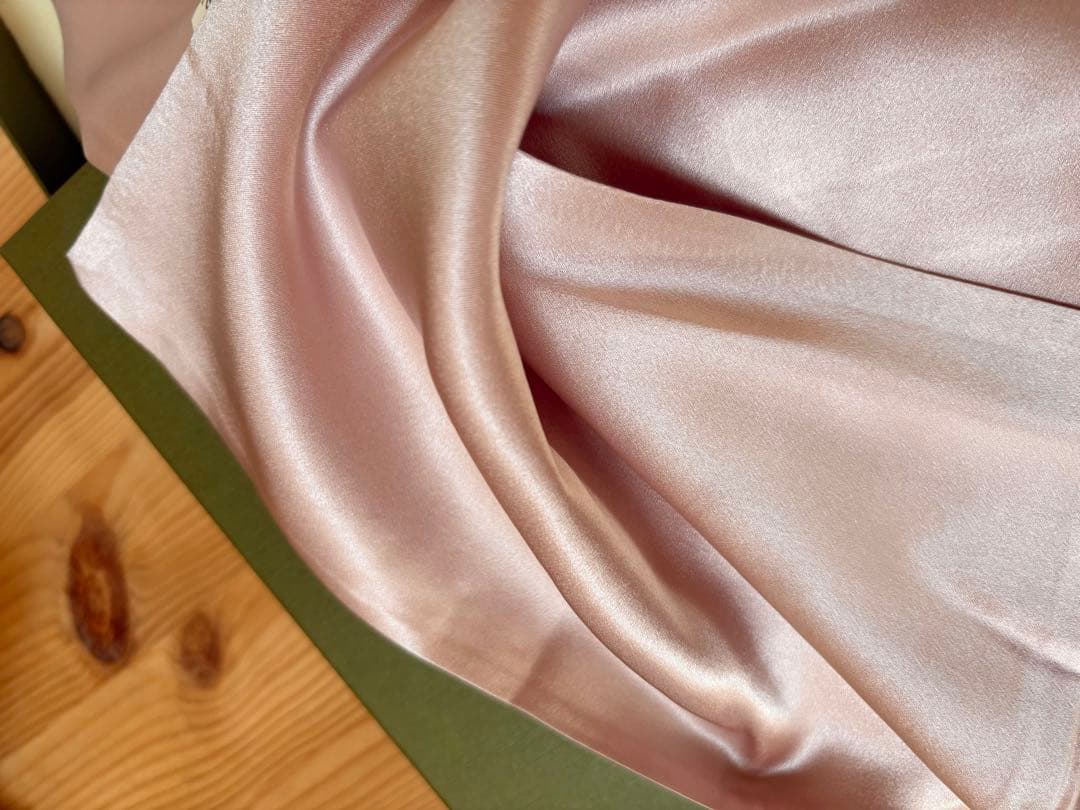 【てつこ】LILYSILK 封筒式枕カバー　43×63cm 2点