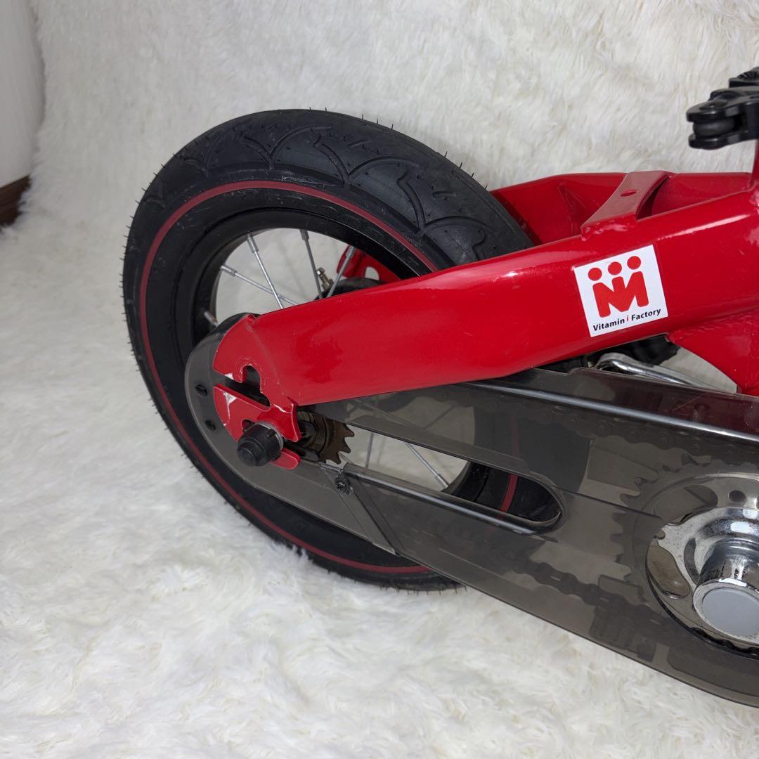 Henshin 変身バイク 12インチ 赤　ペダル付き