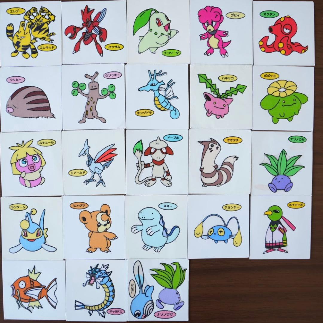ポケモンパンシール 73枚　 10弾〜30弾