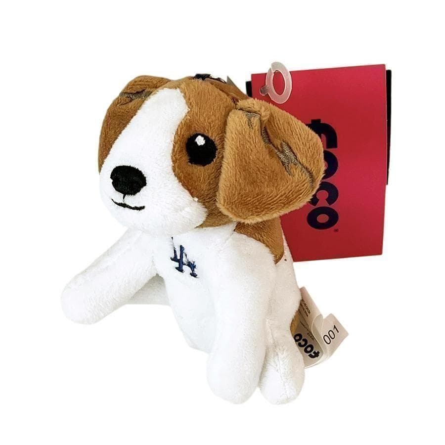 マ*サ様 新品ドジャース限定MLB公式大谷翔平デコイいぬ犬キーホルダーデコピンぬ