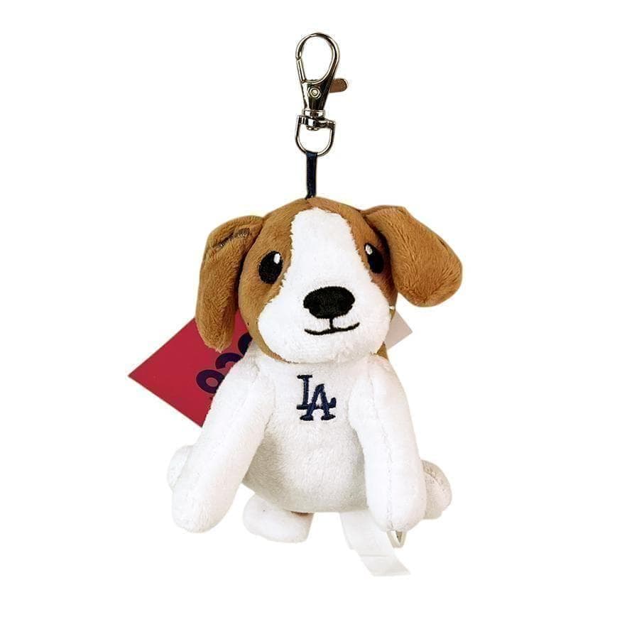 マ*サ様 新品ドジャース限定MLB公式大谷翔平デコイいぬ犬キーホルダーデコピンぬ