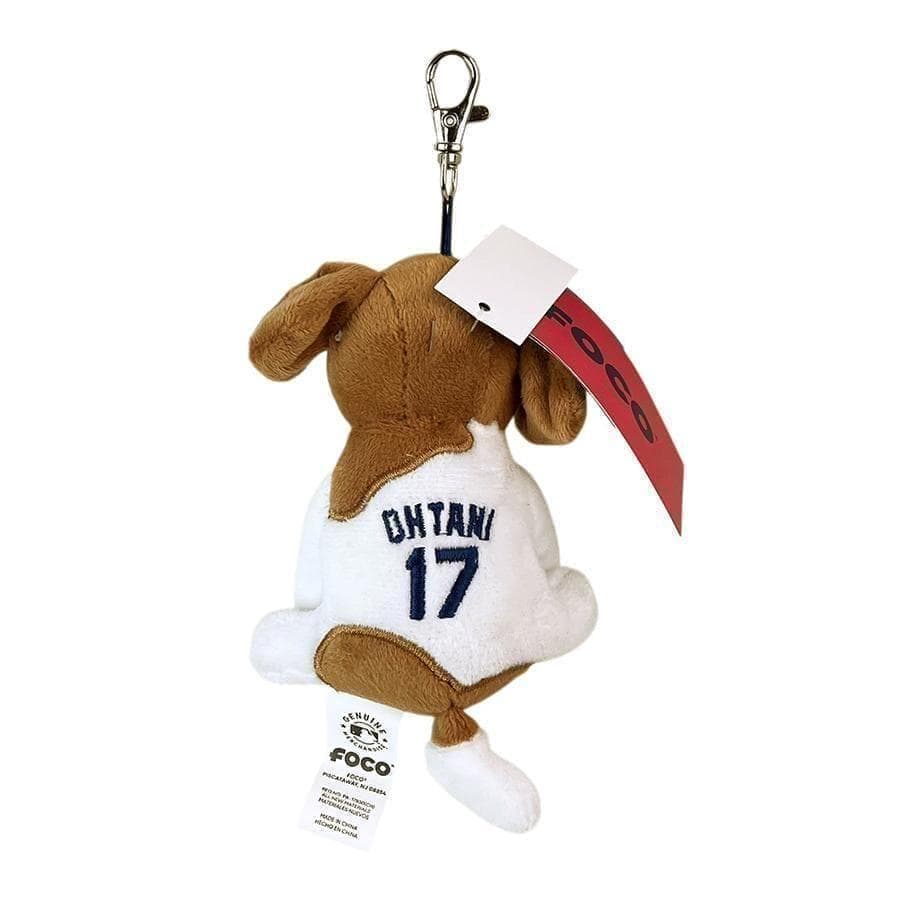 マ*サ様 新品ドジャース限定MLB公式大谷翔平デコイいぬ犬キーホルダーデコピンぬ