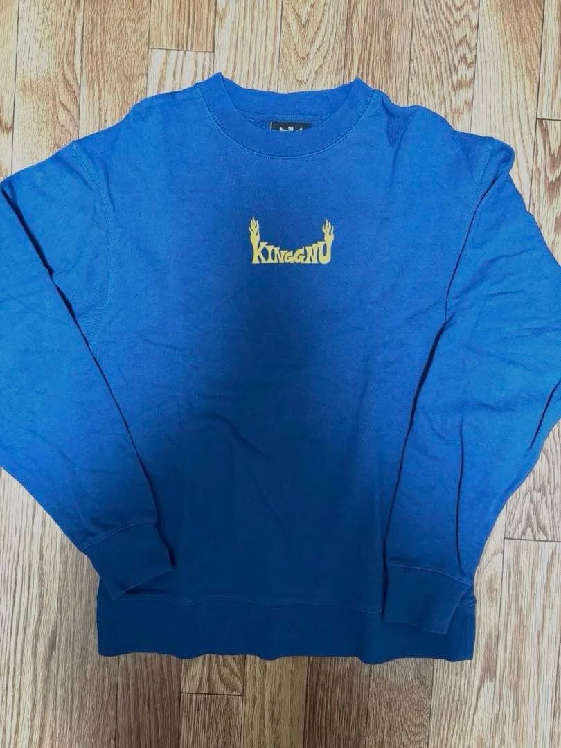 King Gnu FLYING GNU SWEAT [BLUE] スウェットS
