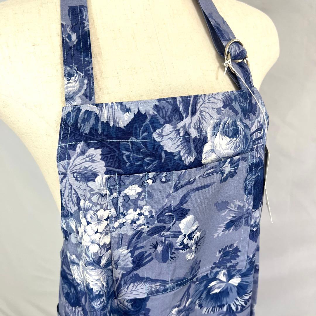 『未使用品』RALPH LAUREN ラルフローレン 花柄 エプロン