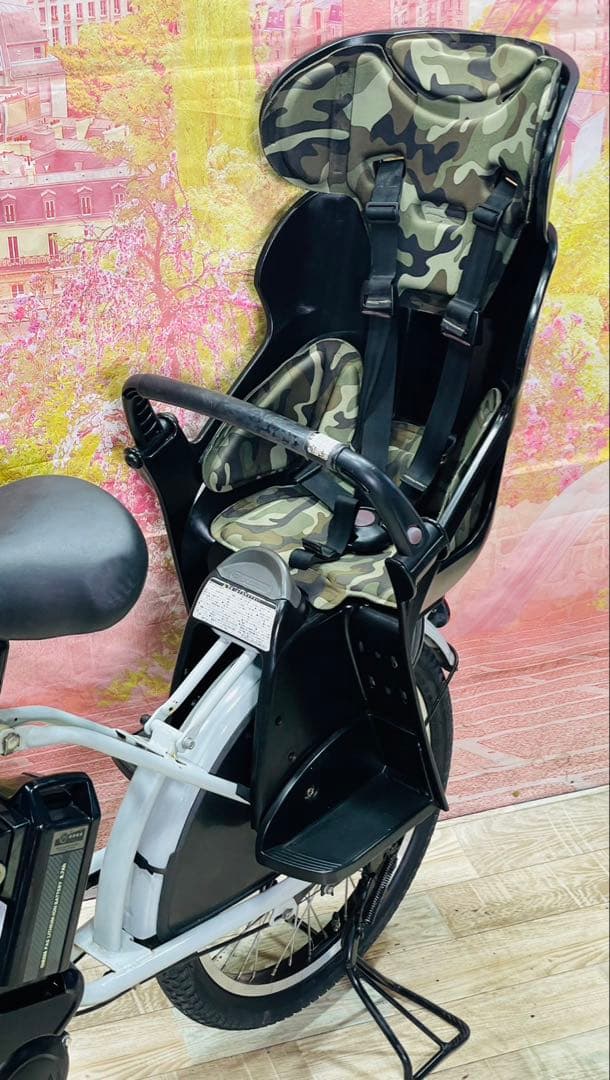 ZK3757 電動自転車 ブリヂストン bikke 子供乗せ 20インチ