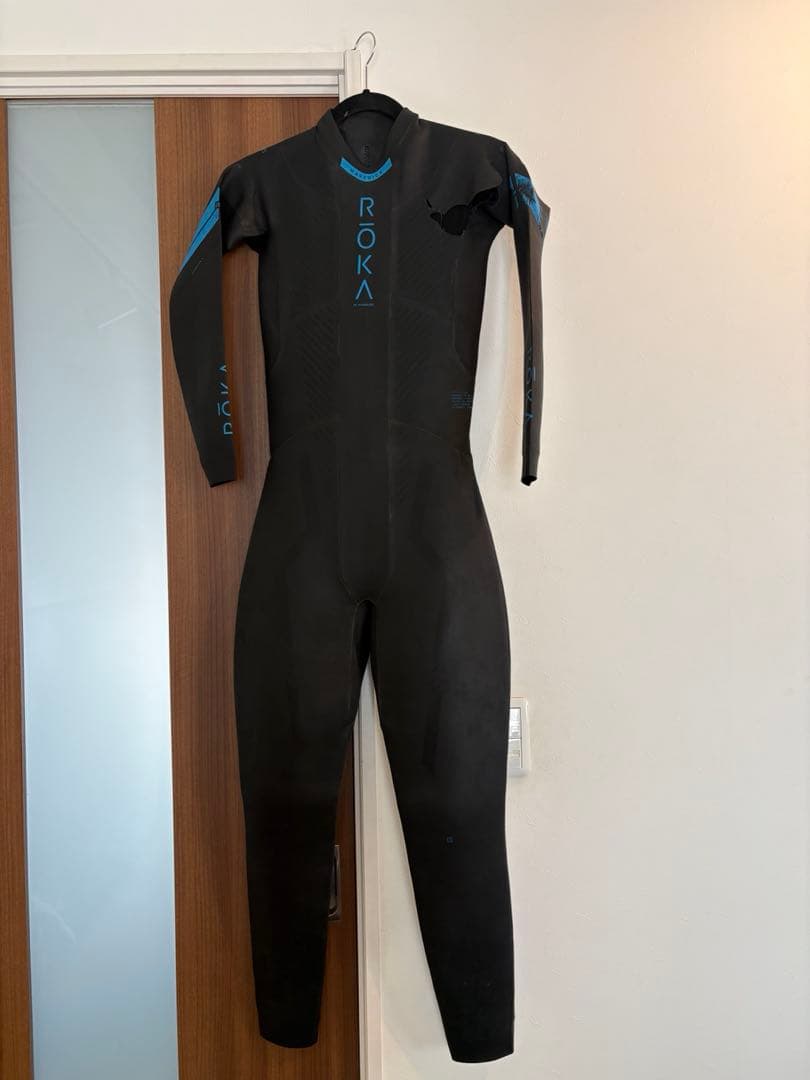 ROKA Maverick Comp II Wetsuit STサイズ 破れあり