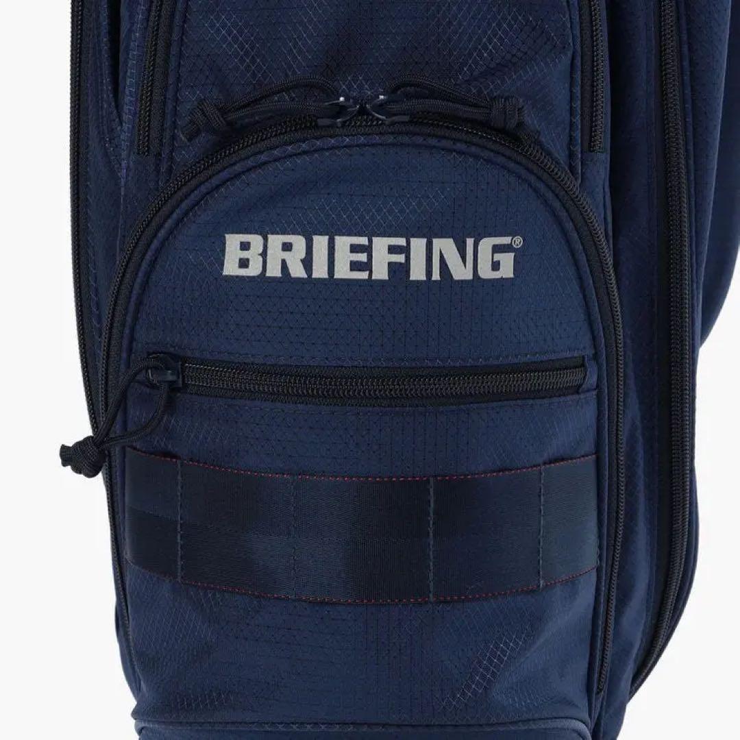 R*読様 BRIEFING キャディバッグ　スタンドバッグ ネイビー