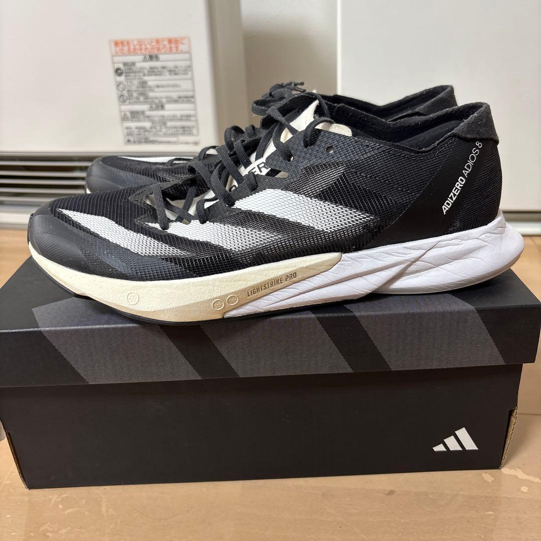 【美品】アディダス ローカットスニーカーAdizero JAPAN 8 26cm
