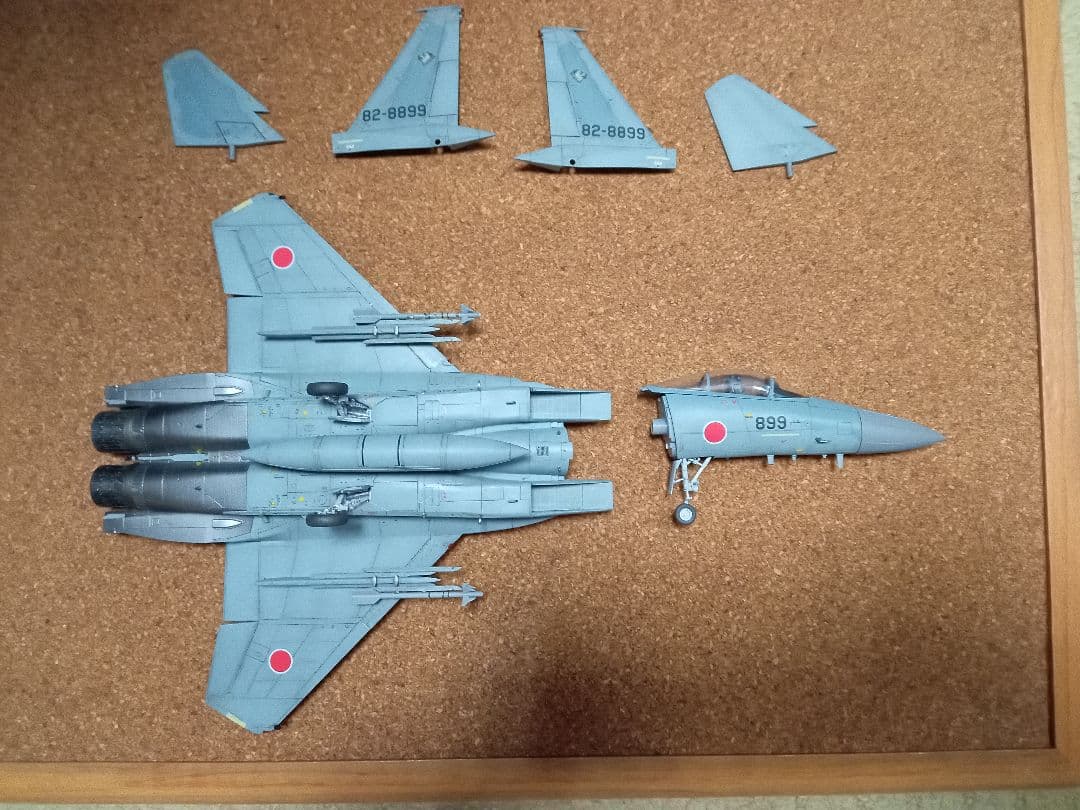 F-15J 1/72スケールモデル 完成品