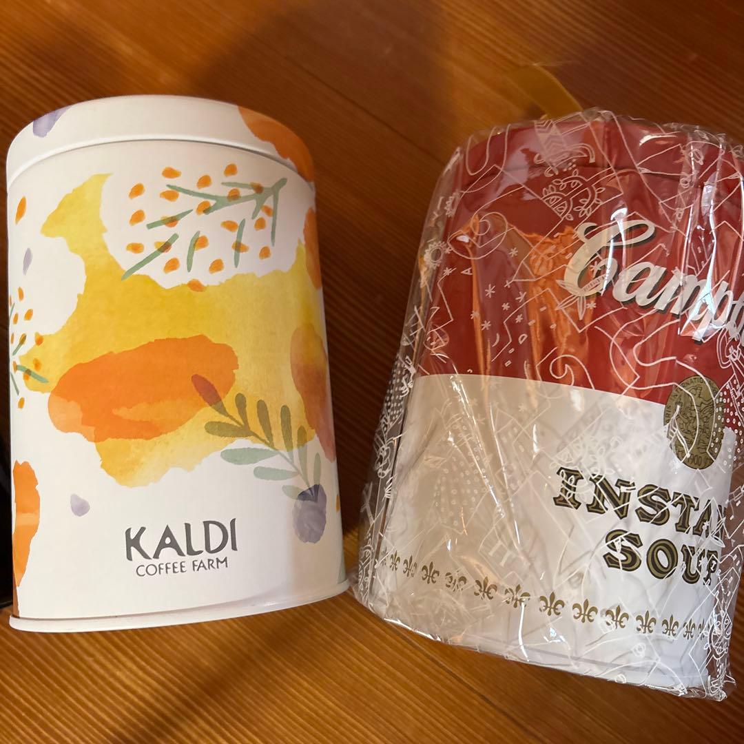 新品　カルディ　キャニスター缶　5缶　まとめ売り