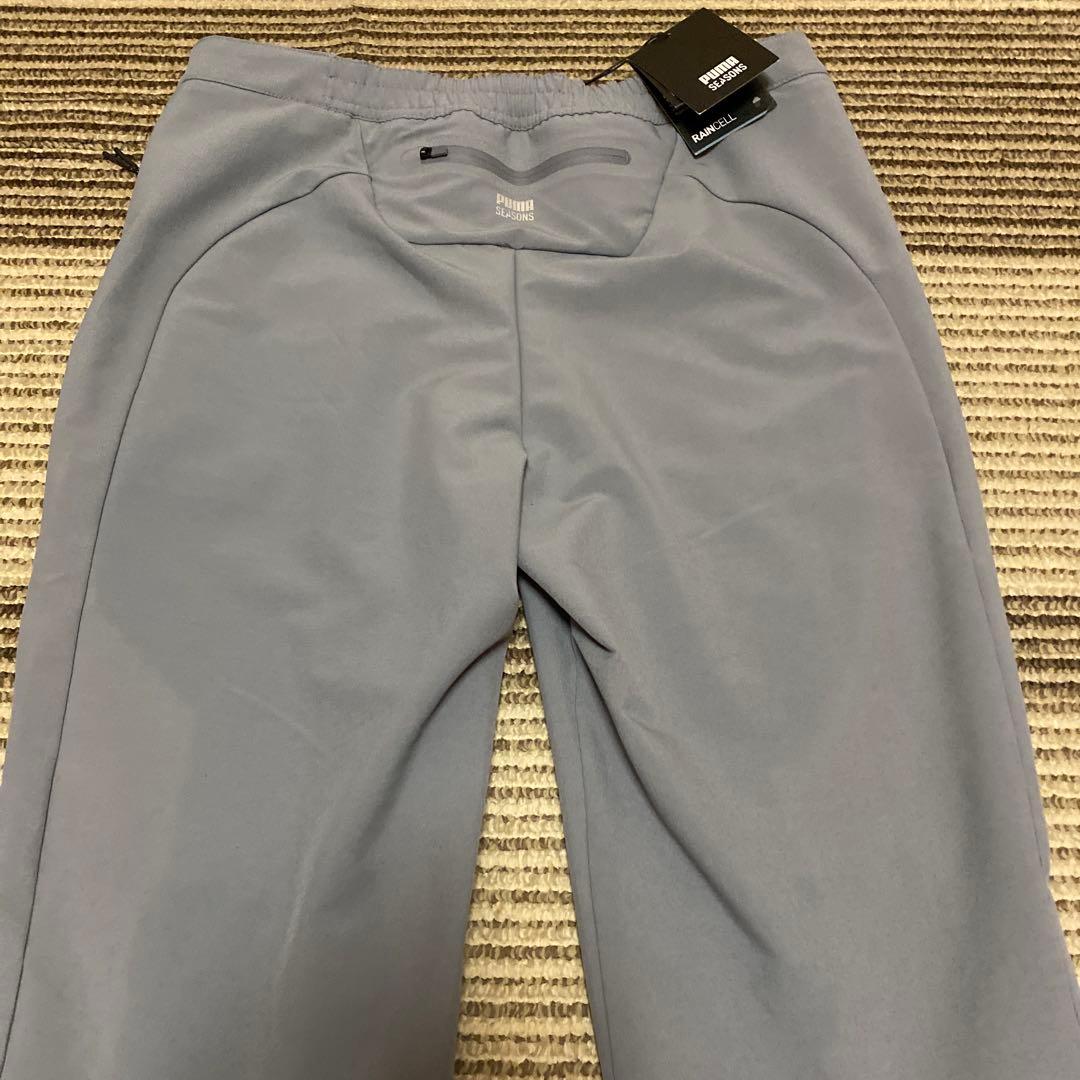 新品タグ付き　プーマ　パンツ　レディース　アウトドア　Mランニング　グレー　撥水