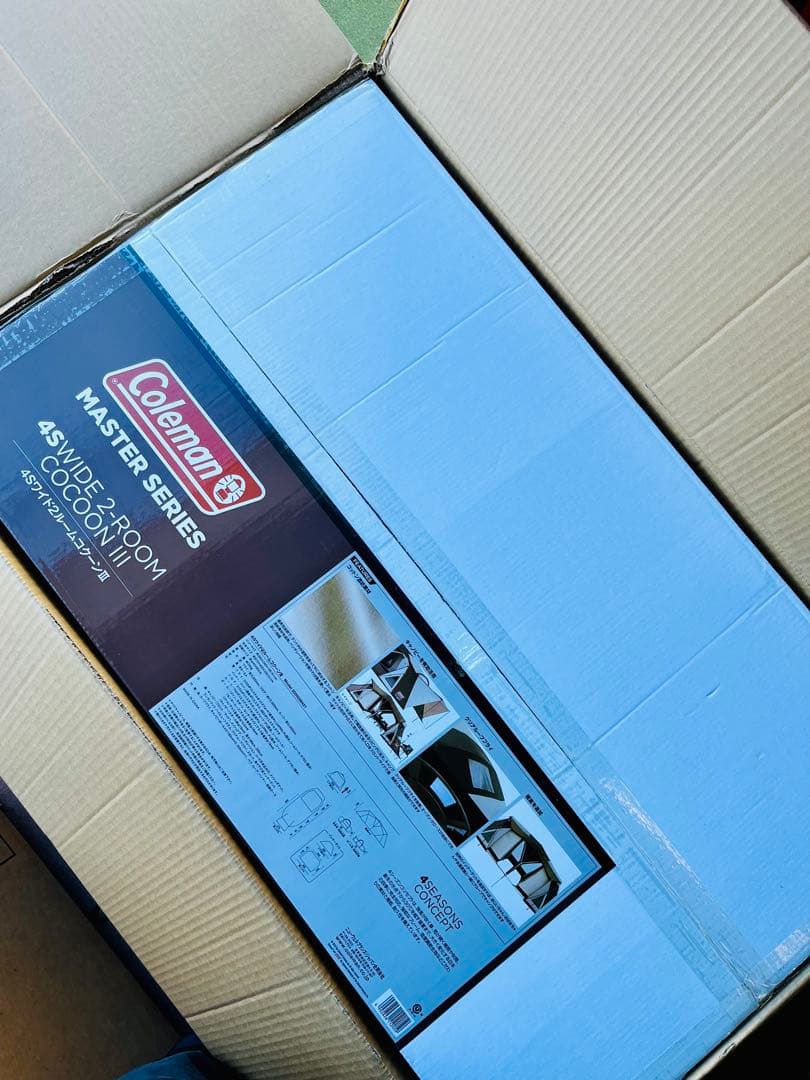 新品未開封　コールマン マスターシリーズ 4Sワイド2ルームコクーンIII