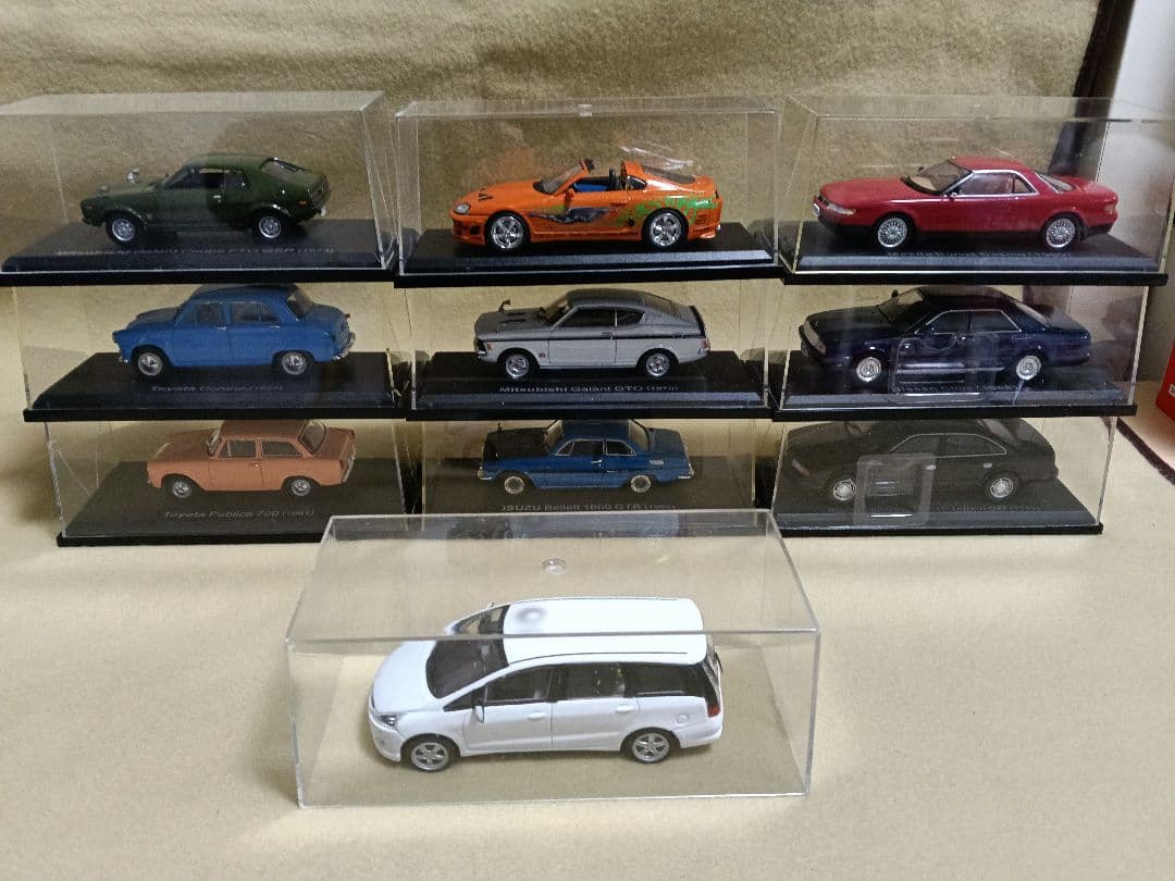1/43スケールミニカー10台セットジャンク品