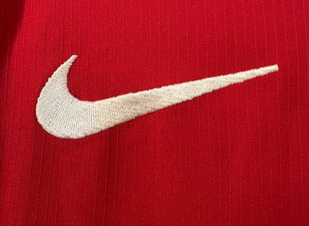 マンチェスターユニフォーム L 長袖 NIKE製 Vodafone 赤 激レア