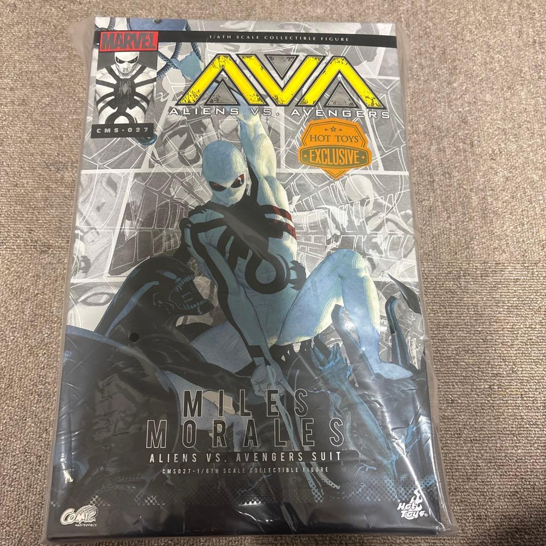 ホットトイズ エイリアンVSアベンジャーズ マイルス・モラレス 限定版