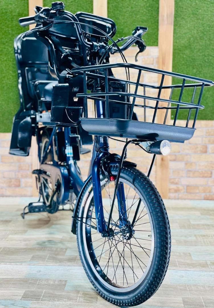 2019 王様 ネイビー ギュットアニーズ子供乗せ電動アシスト自転車 H1352