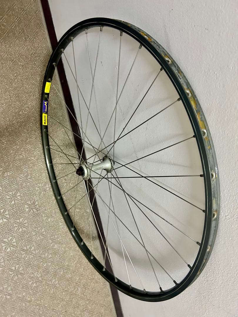 【Mavic/マビック前輪ホイール】GP4チューブラー重量0.85kg