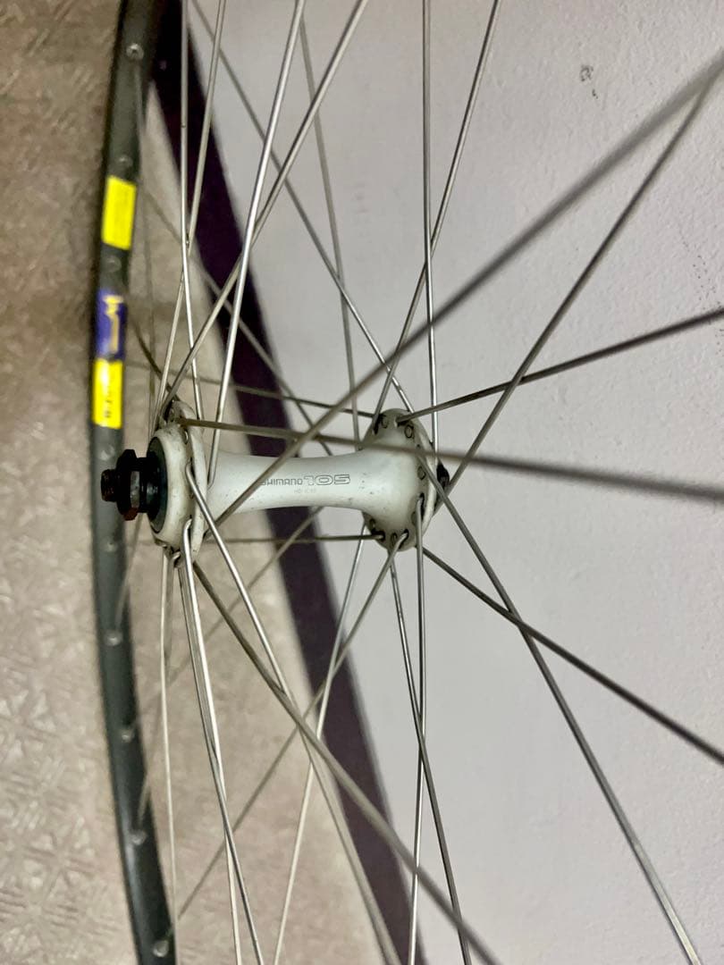 【Mavic/マビック前輪ホイール】GP4チューブラー重量0.85kg