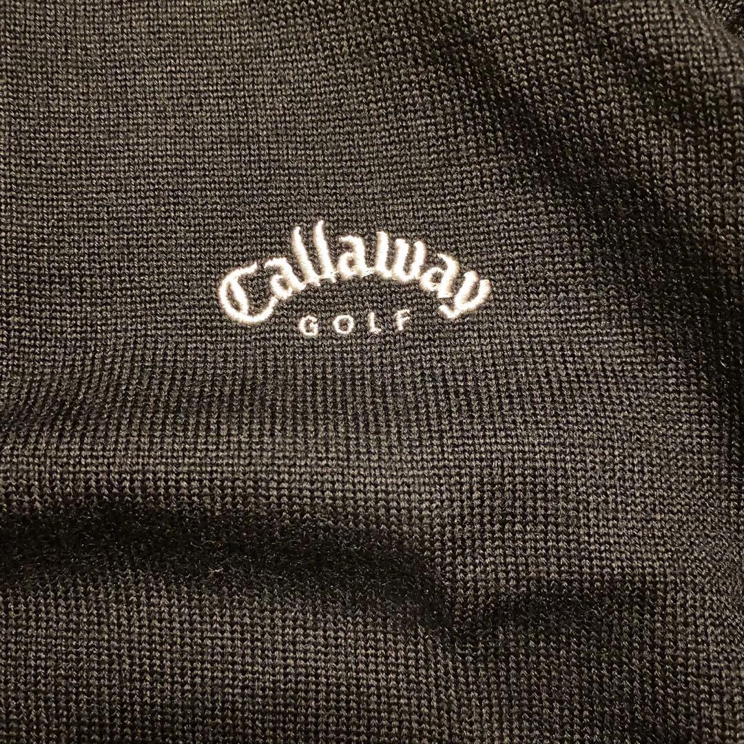新品　Callaway ゴルフ　ハーフジップニット ゴルフウェア