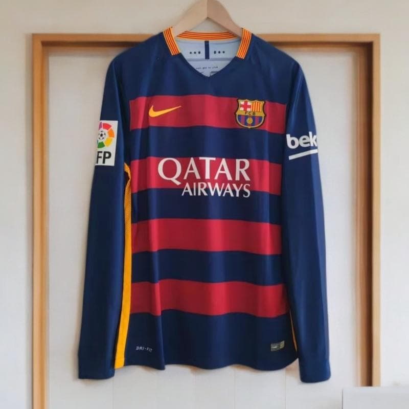 バルセロナ 2015-16 シーズン 長袖 ネイマール 11番 ユニフォーム