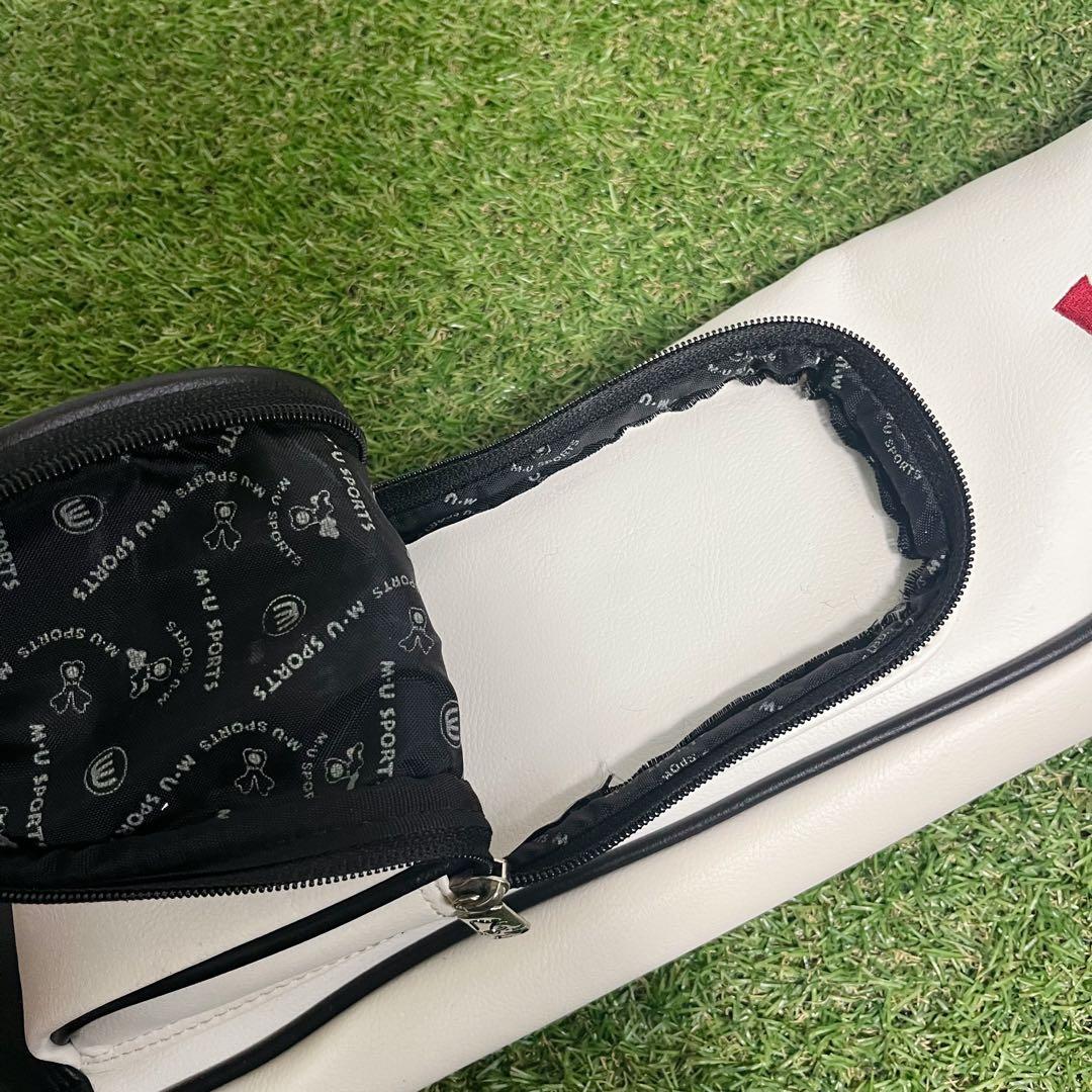 美品 m.u SPORTS ミエコウエサコ 持ち運び楽 ゴルフクラブケース