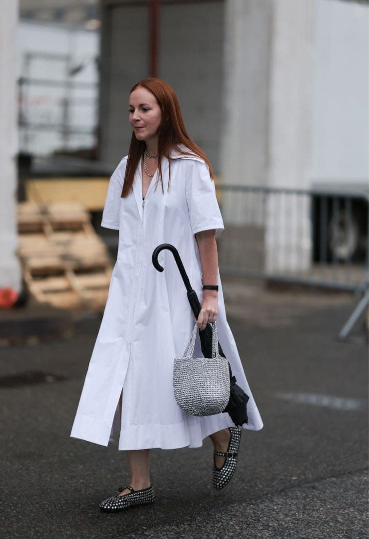 タキマキ愛用♡Alaia バレエシューズ ラインストーン　アライア　37 梨花