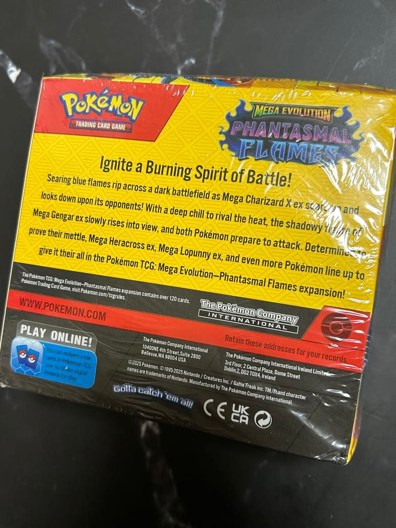 ポケモンカード 海外版BOX Phantasmal MEGA EVOLUTION