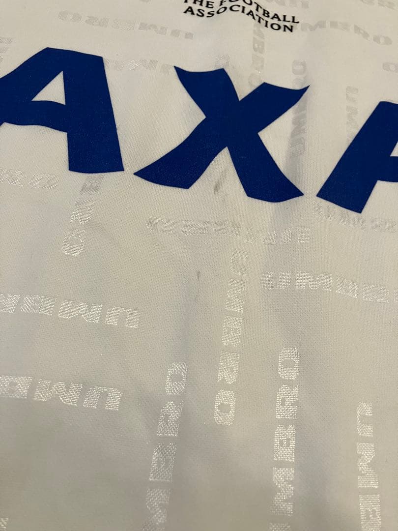 UMBRO イングランド代表 AXA FAカップ 長袖ユニフォーム 白