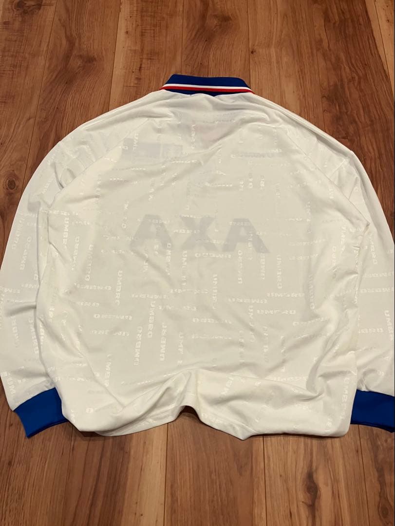 UMBRO イングランド代表 AXA FAカップ 長袖ユニフォーム 白