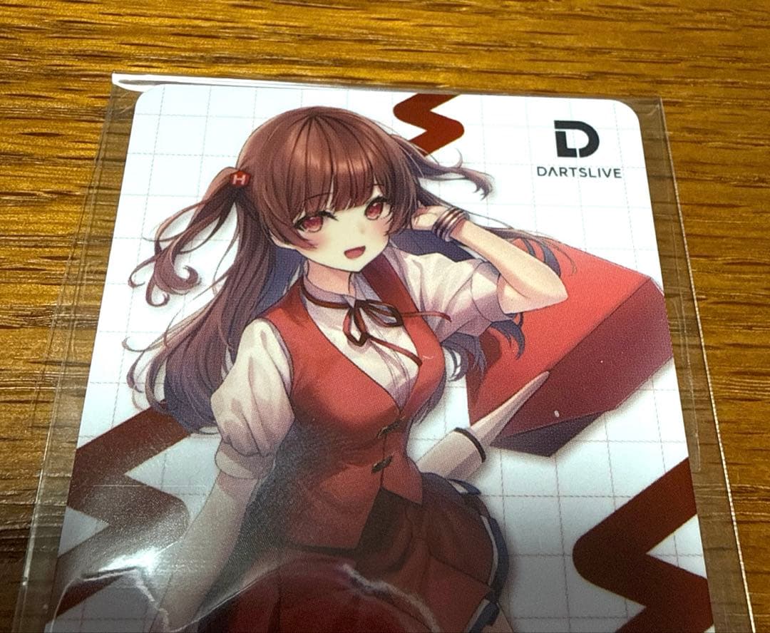 ダーツライブカード　ハイブ限定　鐘ケ崎きざみちゃん