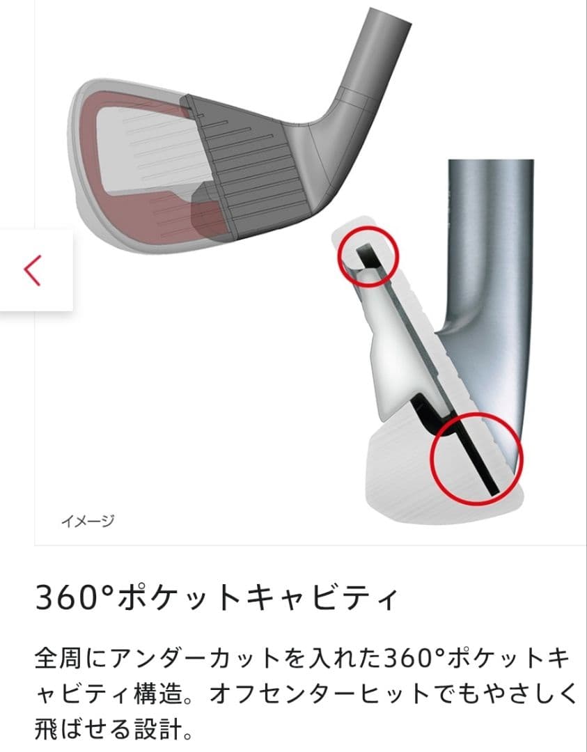 【未使用】ブリヂストン 258CBP アイアン 6本セット