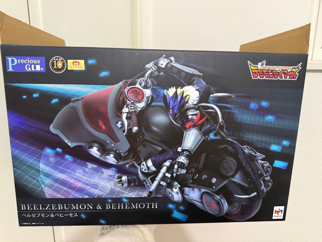 ベルゼブモン　ベヒーモス　フィギュア　G.E.M. デジモン
