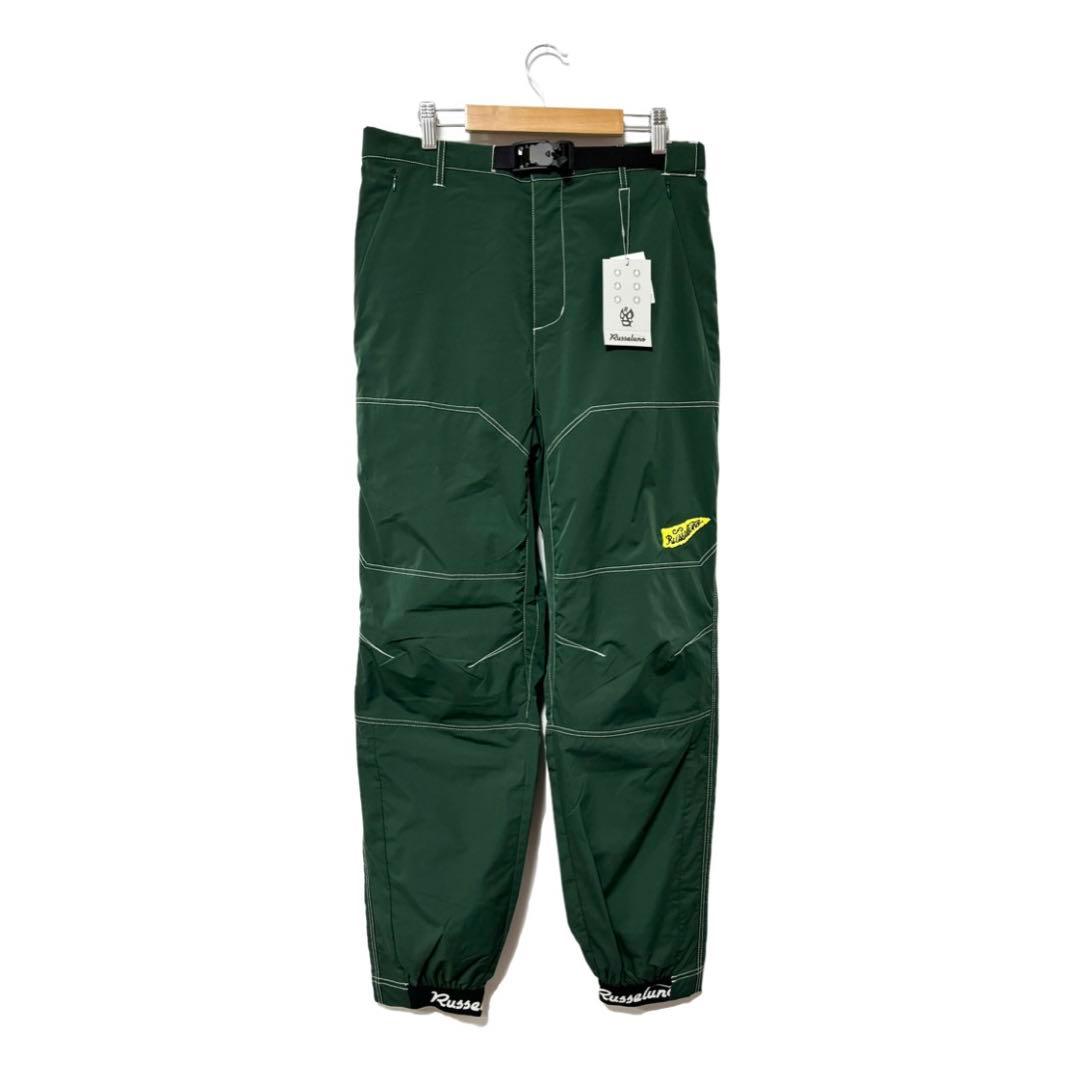 新品 ラッセルノ ゴルフ ウィンド ストップ ロング パンツ グリーン M 4