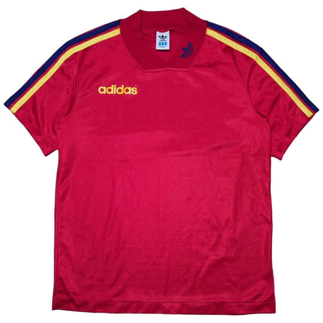 90s adidas　サッカーシャツ　ユニフォームゲームシャツ　アディダス