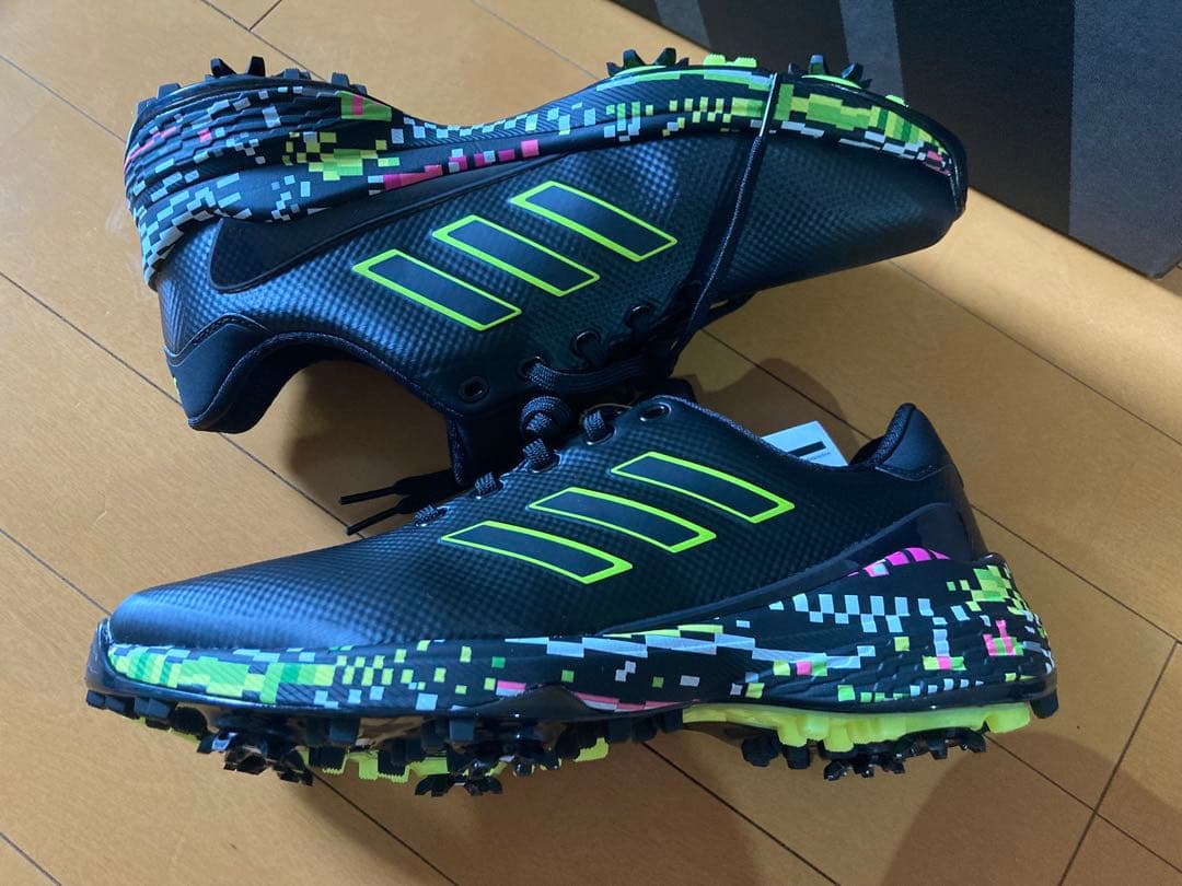 新品adidasアディダスゴルフシューズ　ゼットジー23 グリッチ　23.5