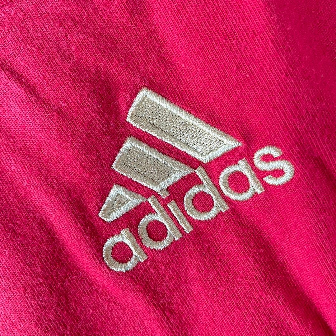 adidas ドイツ代表 サッカーTシャツMレッド×ブラック ゴールドロゴ 半袖