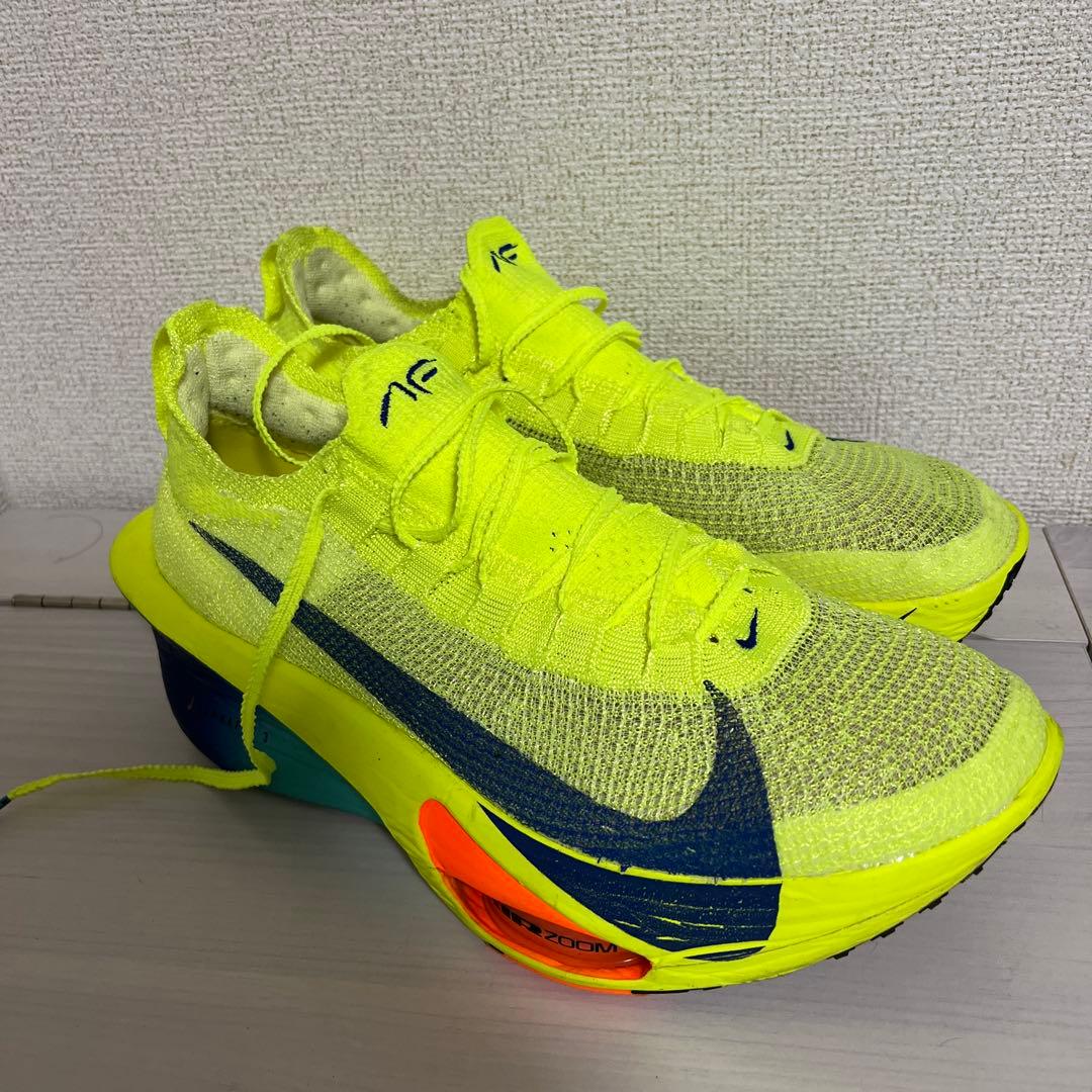 NIKE アルファフライ3 ボルトイエロー　28.0cm