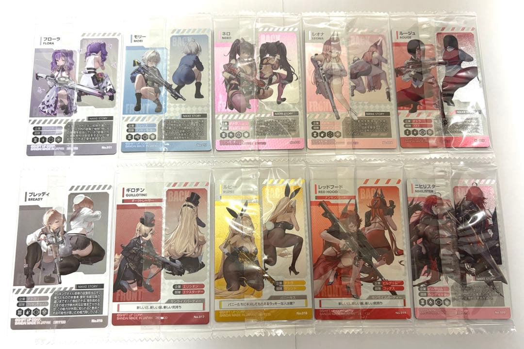 勝利の女神 NIKKE ニケ ウエハース 4 全28種 コンプリート セット