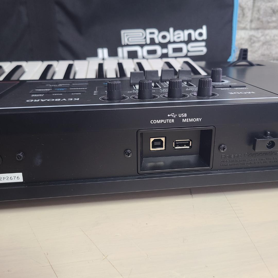 美品★Roland JUNO-DS 61 シンセサイザー ソフトケース・ペダル付
