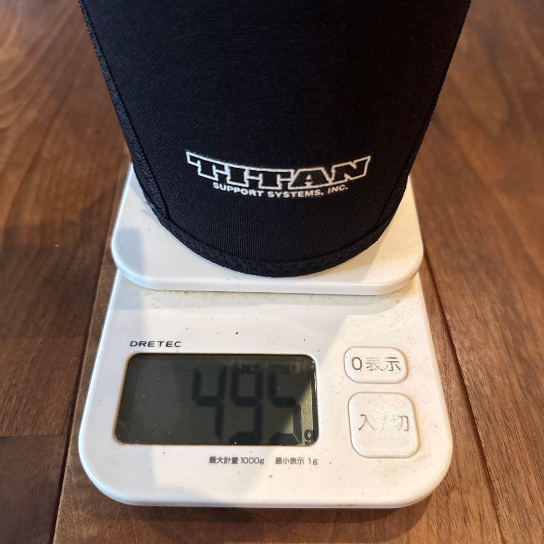 試着のみ超美品タイタンTITAN TKS ニースリーブ Mサイズ