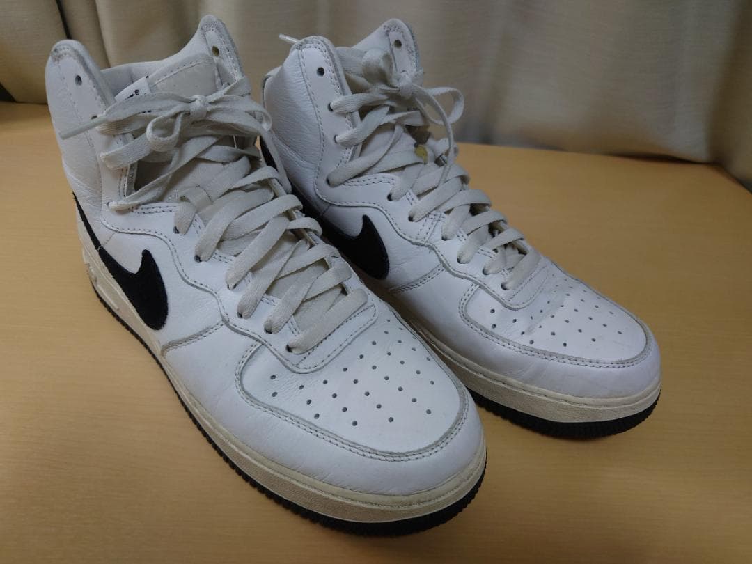 Nike エアホース1 ホワイト/ブラック 27.5 中古
