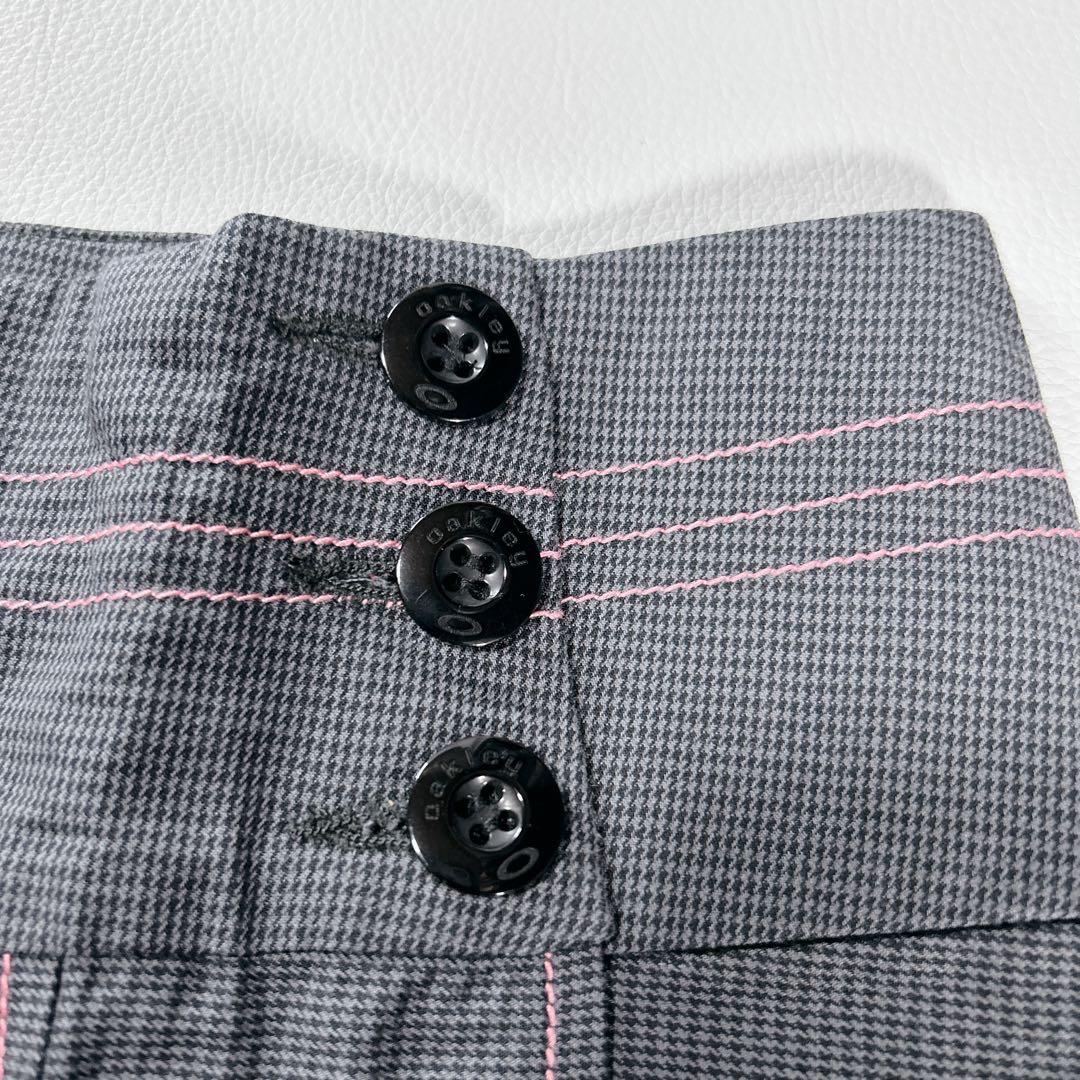 美品 Oakley レディース ゴルフウェア ポロシャツ&スカート2点セット S
